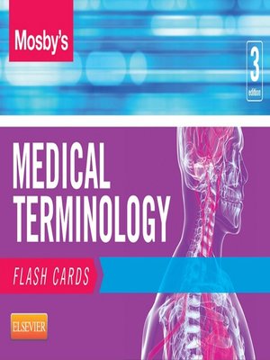 cover image of Mosby's Medical Terminology Flash Cards--E-Book